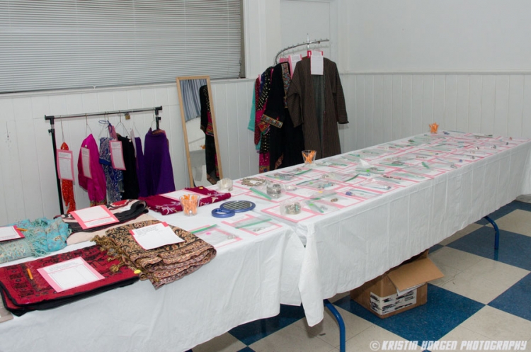 Items up for bid at the Kabultec 2016 benefit dinner.