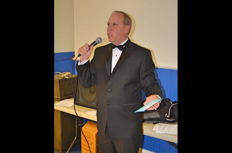 LTC Steven Wasko, US Army (ret.) serving as master of ceremonies for the evening.