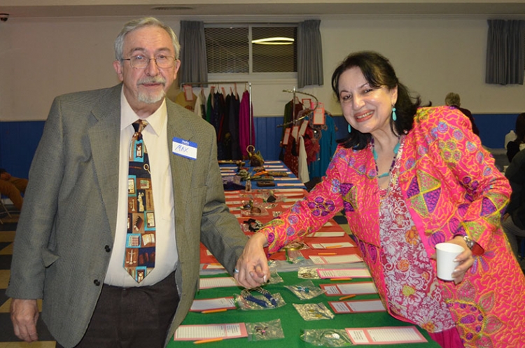 Max and Nasrine Gross at the 2017 Kabultec Benefit Dinner.