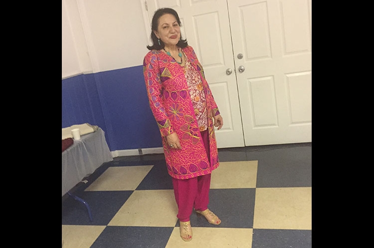 Nasrine Gross at Kabultec's 2017 Benefit Dinner.